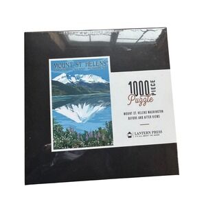 Lantern Press Mount St Helens Washington 1000 Piece Puzzle 18.5x28 New Sealed